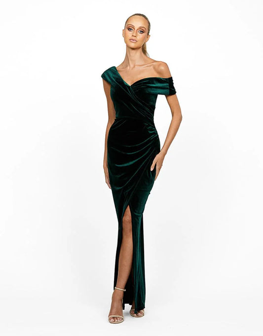 Bariano - Gabby Velvet Maxi Dress