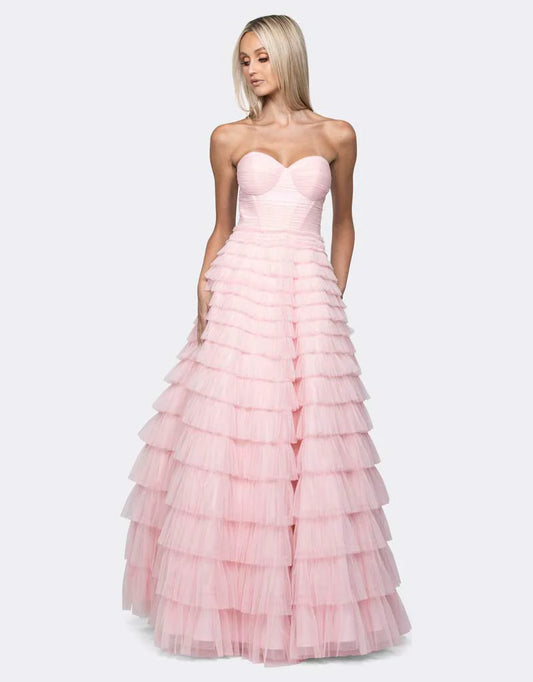Bariano - Serenity Sweetheart Strapless Ball Gown