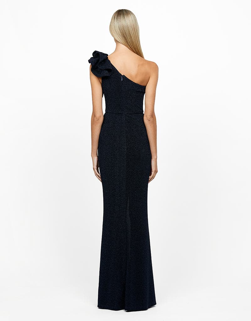 Bariano - Kristi One Shoulder Gown