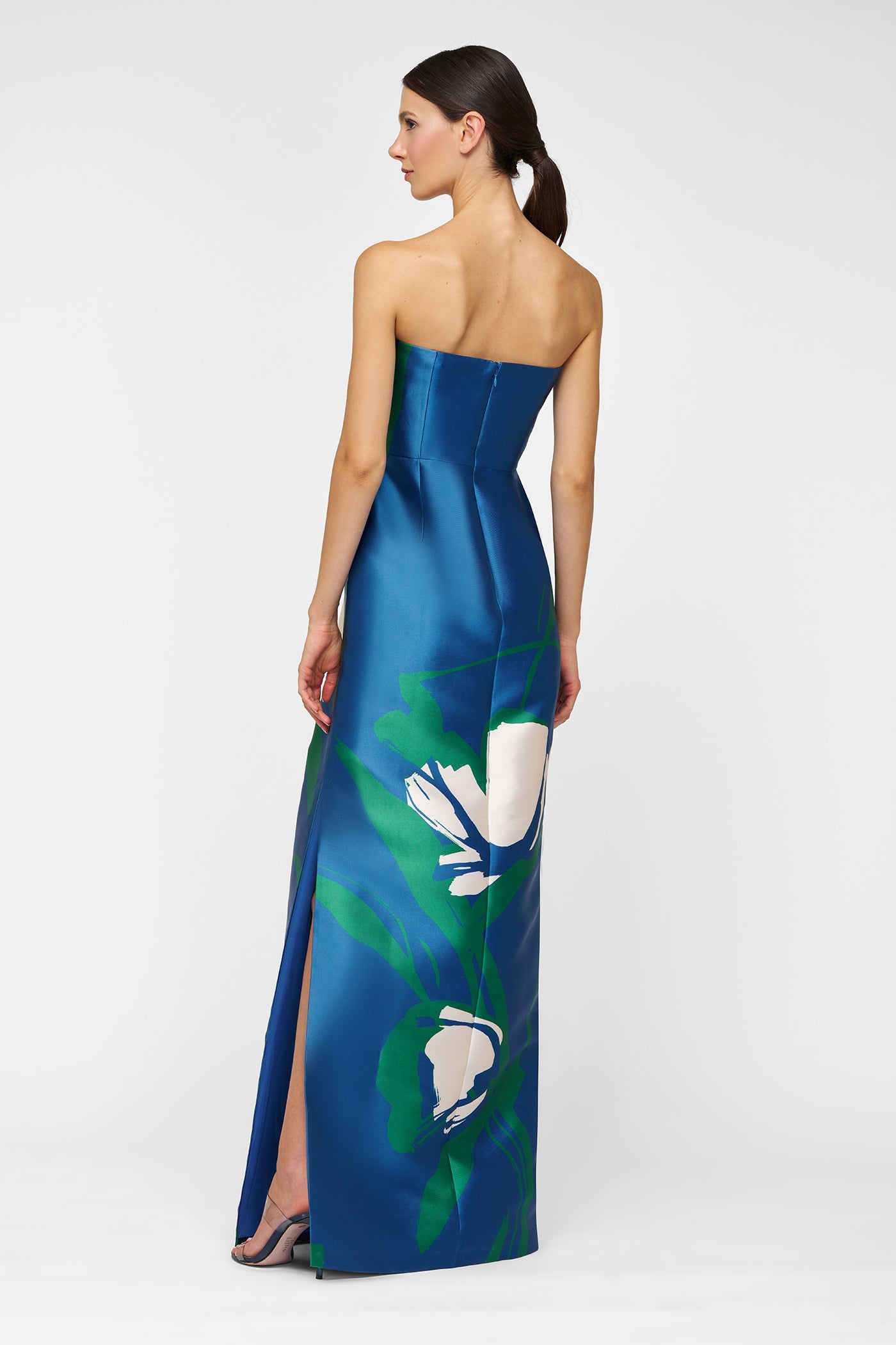 KAY UNGER - Marisol Strapless Column Gown