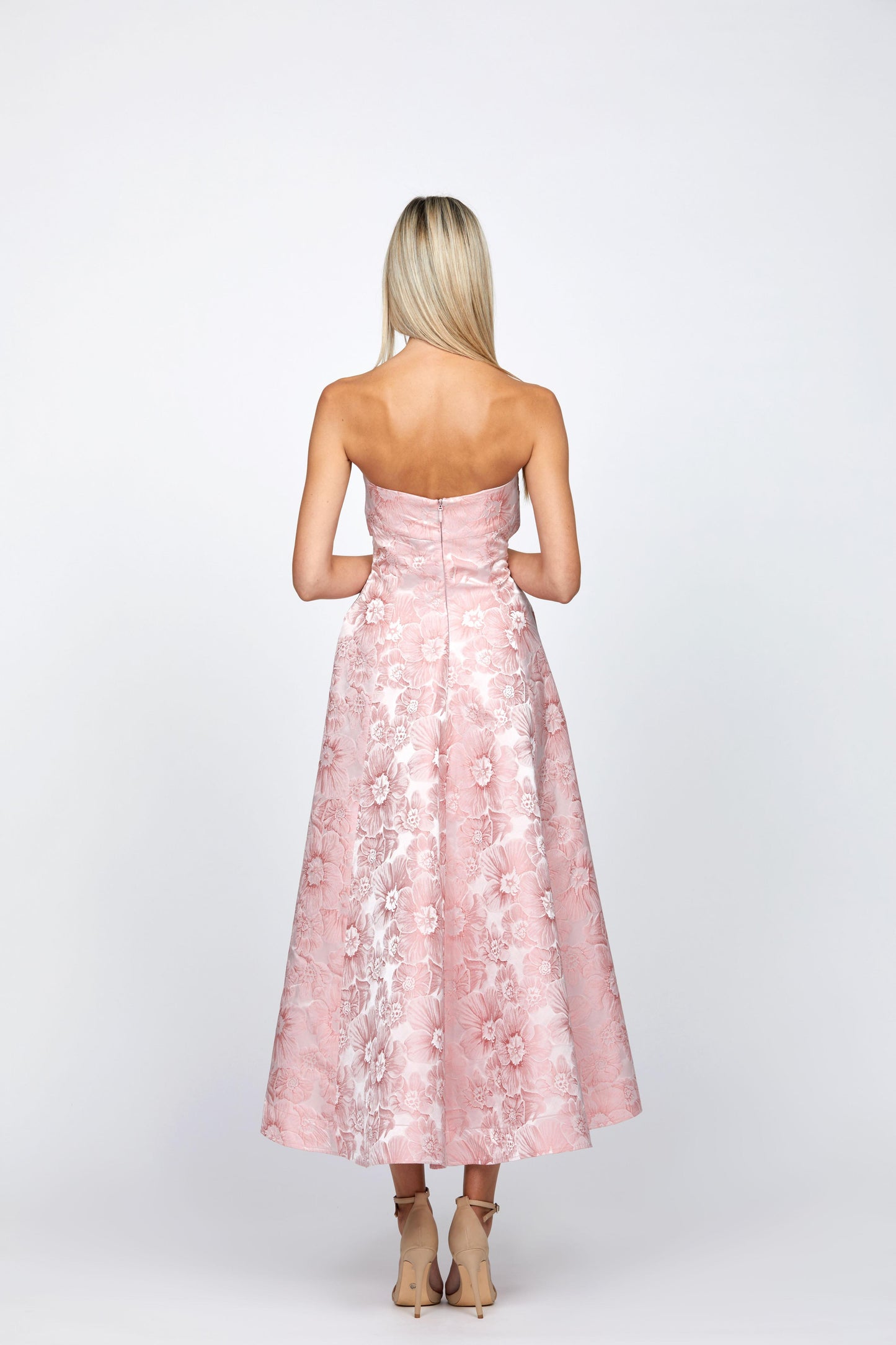 Bariano - Alvia Tea Length Midi Dress