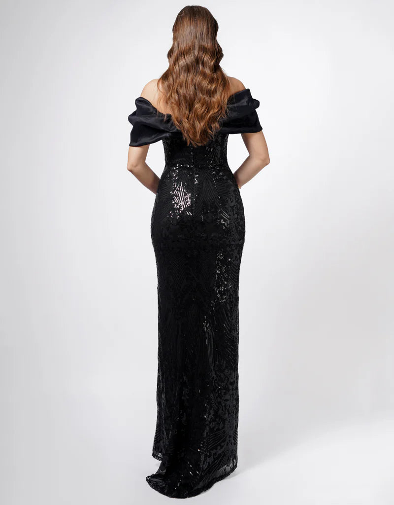 Bariano - Jaylan Off Shoulder Gown