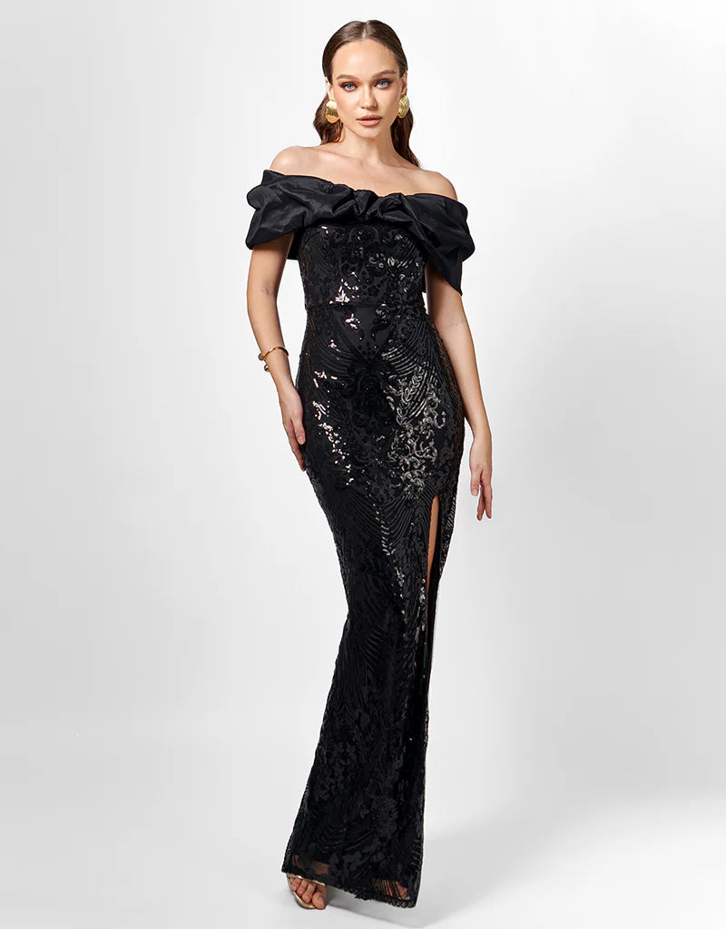 Bariano - Jaylan Off Shoulder Gown