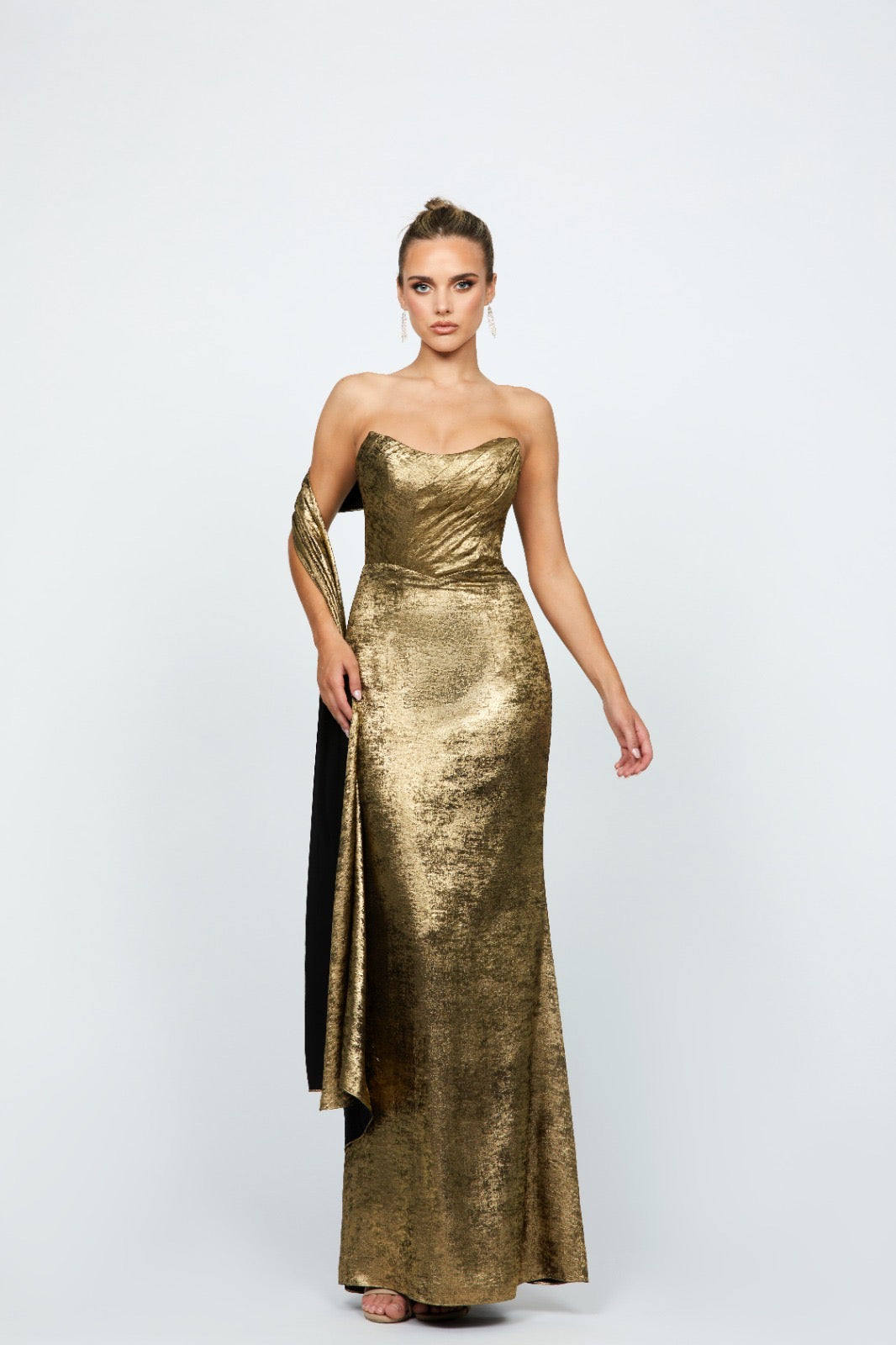 Bariano - Valeria Strapless Gown