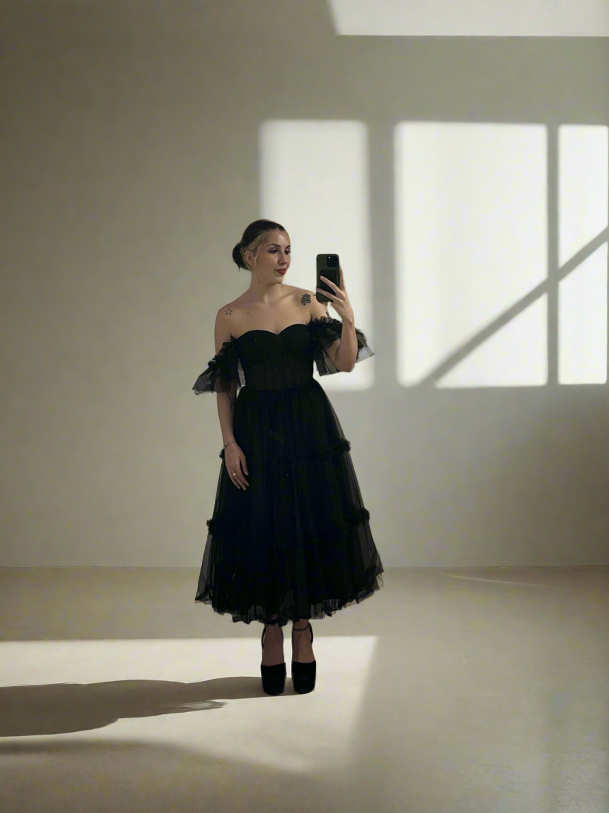 Onyx Midi Dress