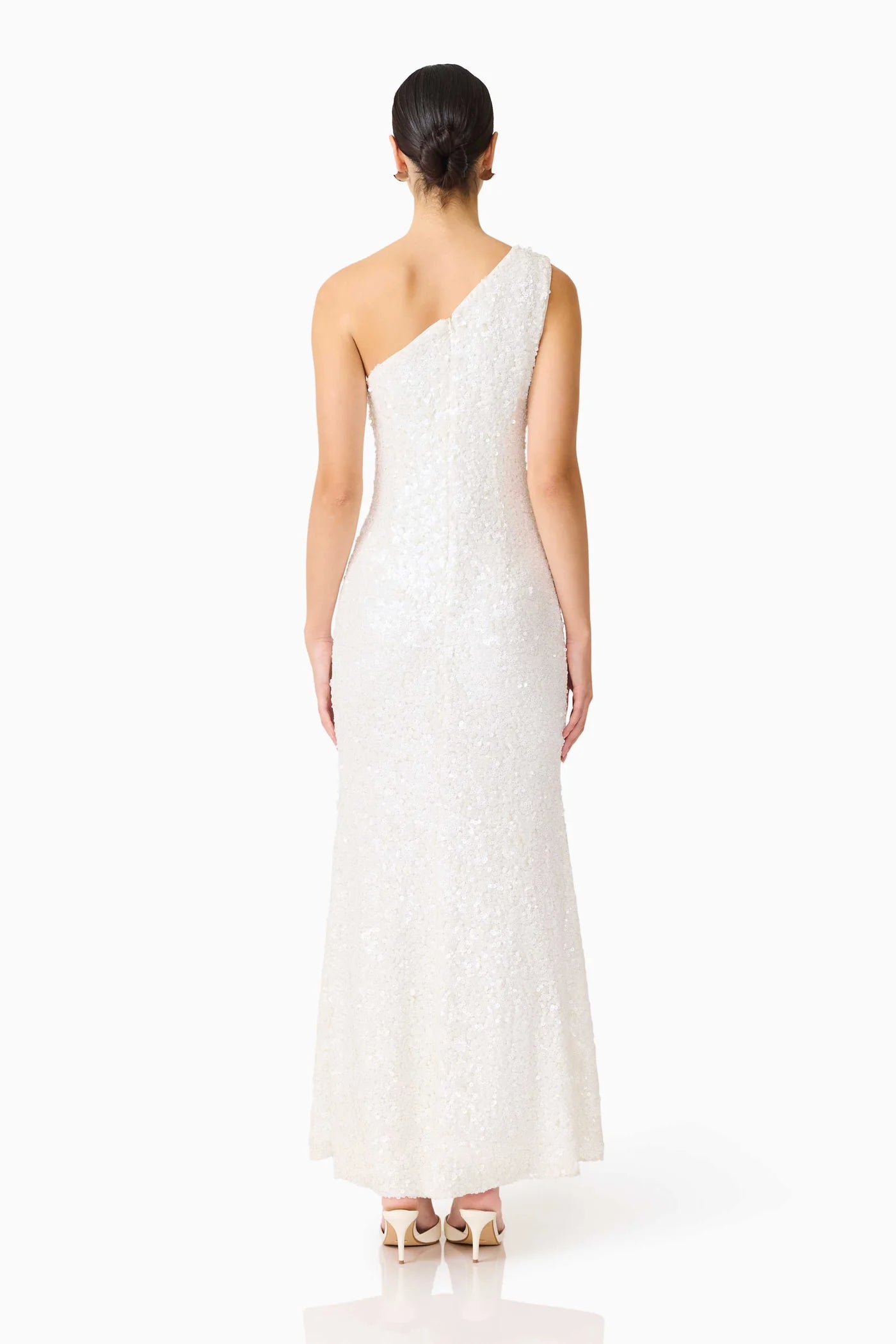 Elliatt - Alessia Embellished One Shoulder Gown