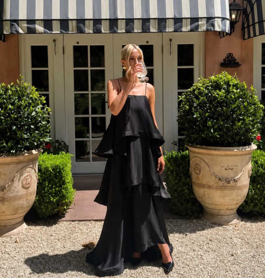Elliatt - Tilly Tiered Maxi Dress [Black]