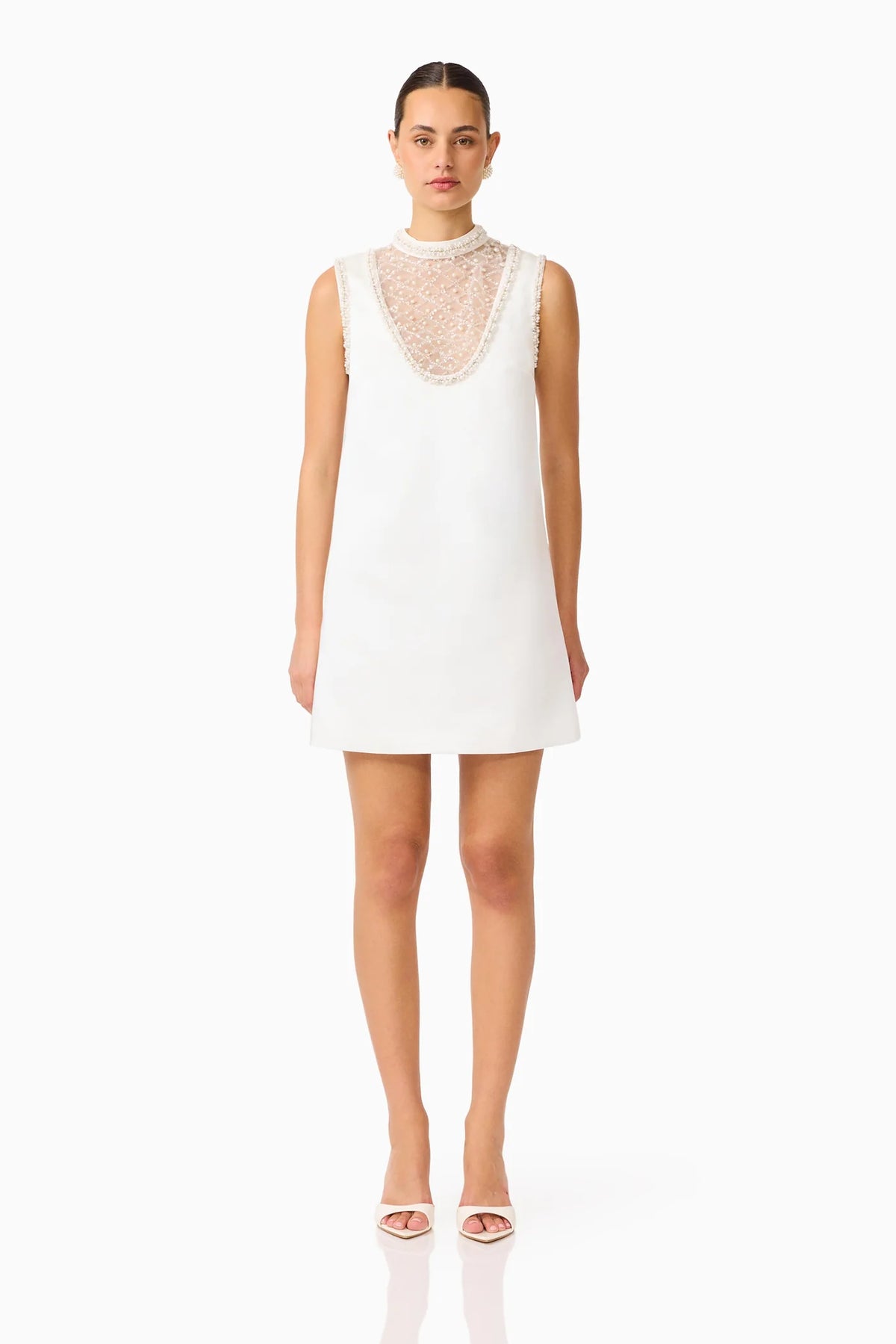 Elliatt - Espera Shift Mini Dress [White]