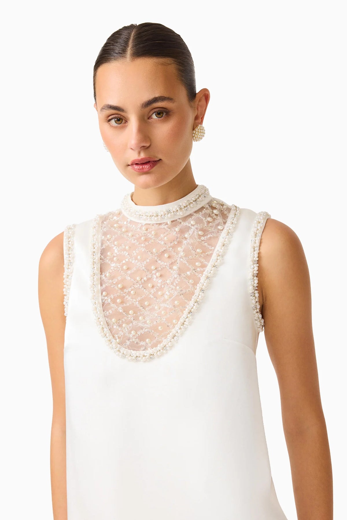 Elliatt - Espera Shift Mini Dress [White]