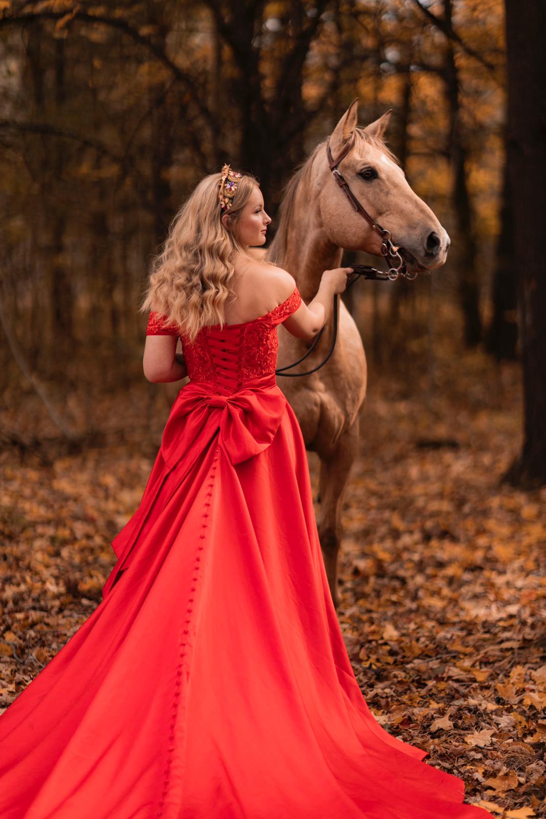 exquisite engagement shoot dress rental