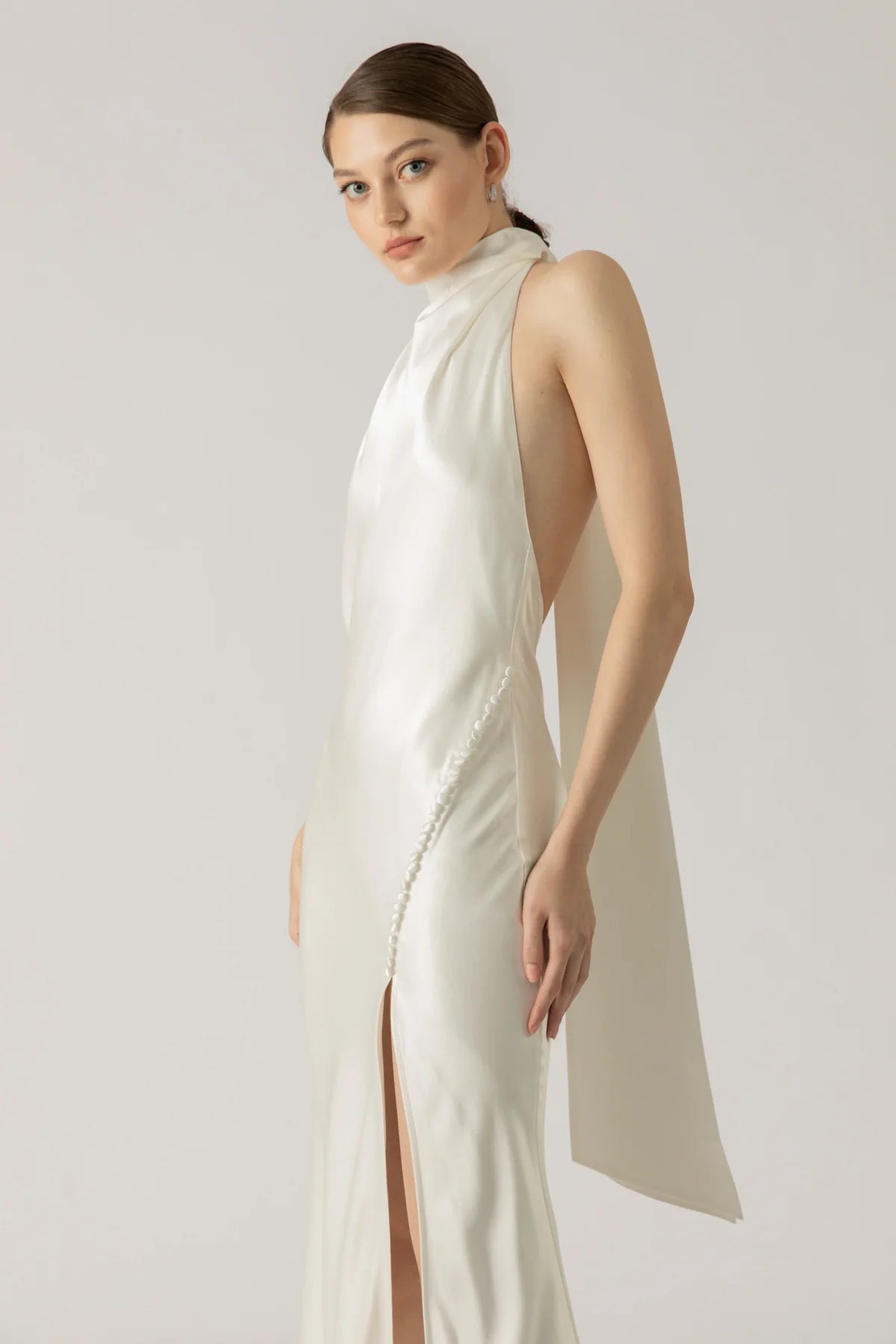 Sau Lee - Penelope Satin Gown 