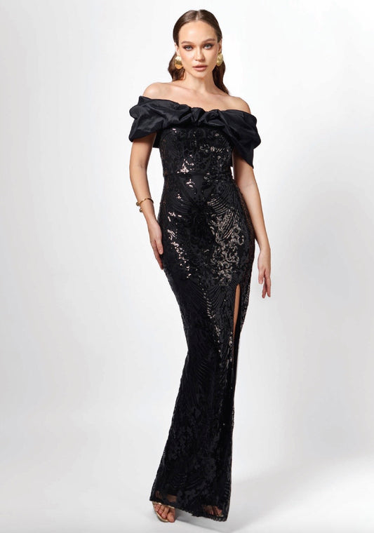 Bariano - Jaylan Off Shoulder Gown