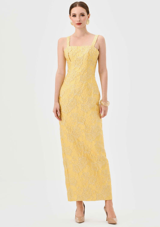 Bariano - Ashlyn Square Neck Midaxi Dress