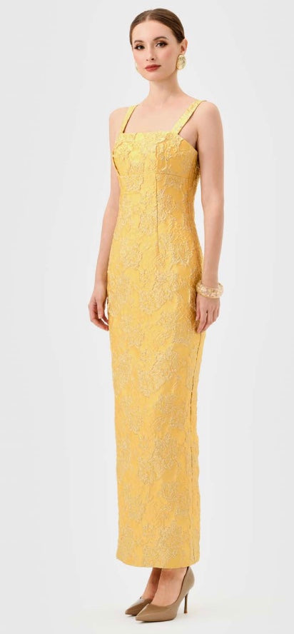 Bariano - Ashlyn Square Neck Midaxi Dress