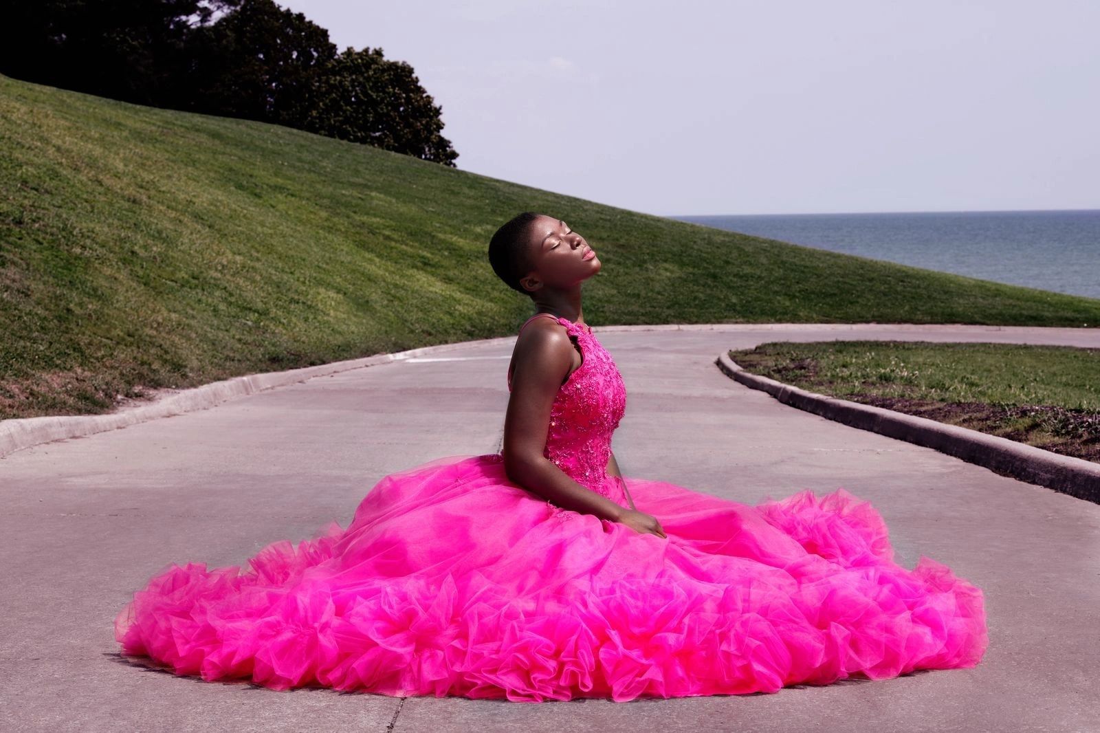 Rent engagement shoot dresses
