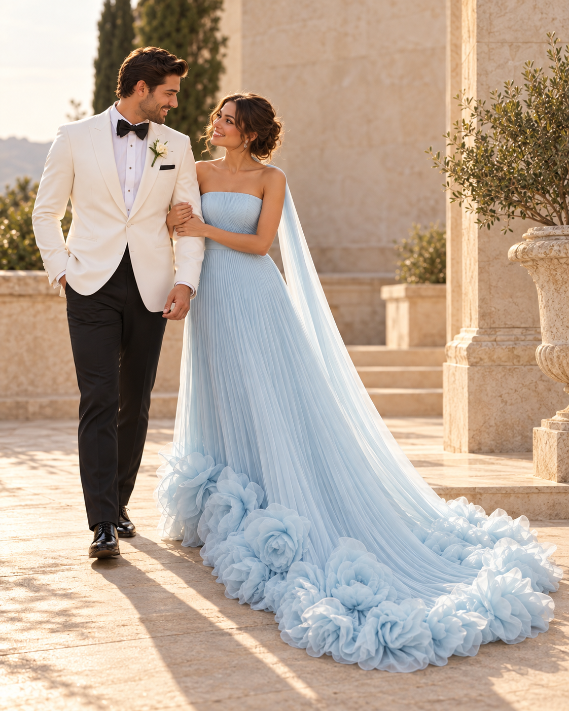 Moissanite (Powder Blue)