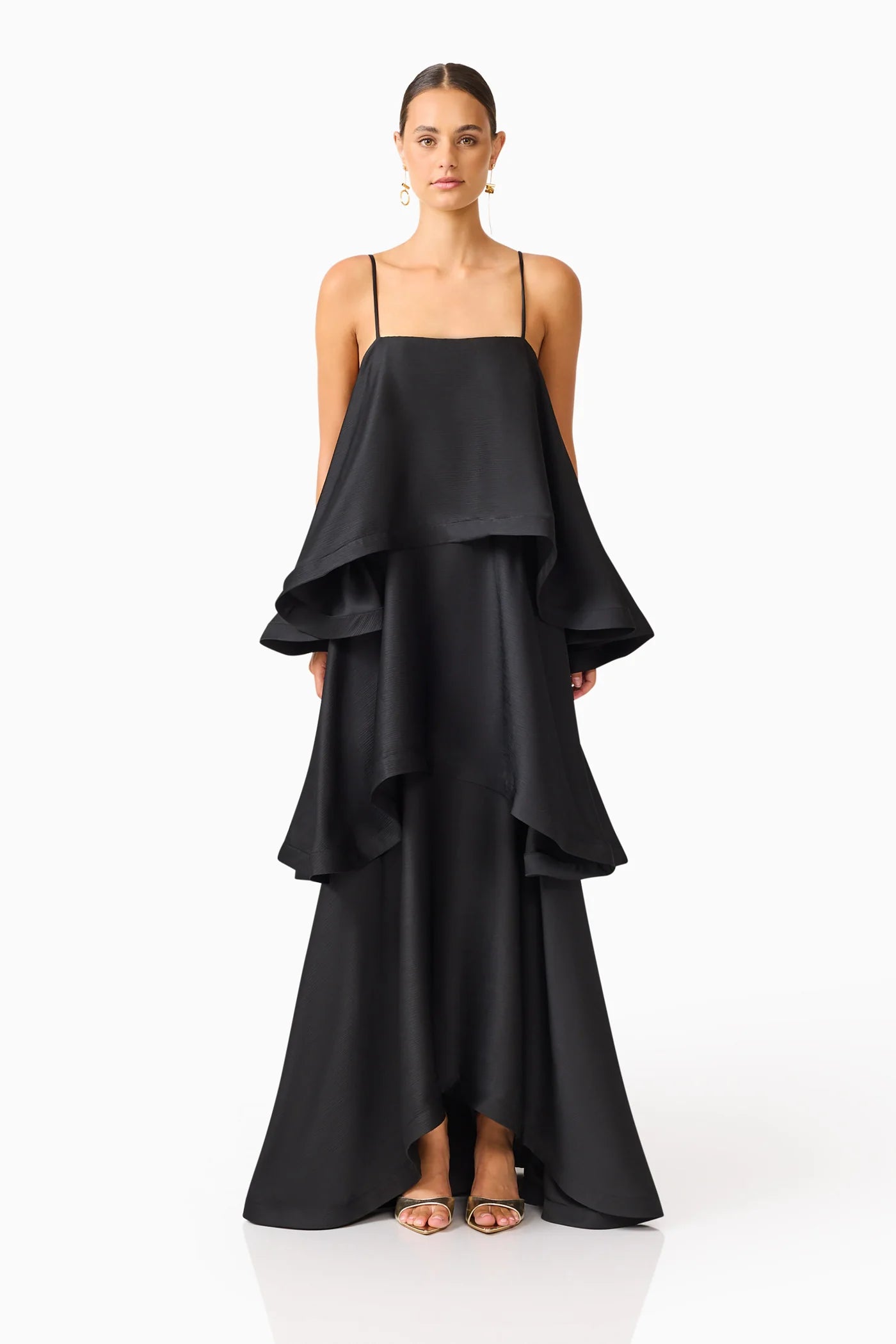 Elliatt - Tilly Tiered Maxi Dress [Black]