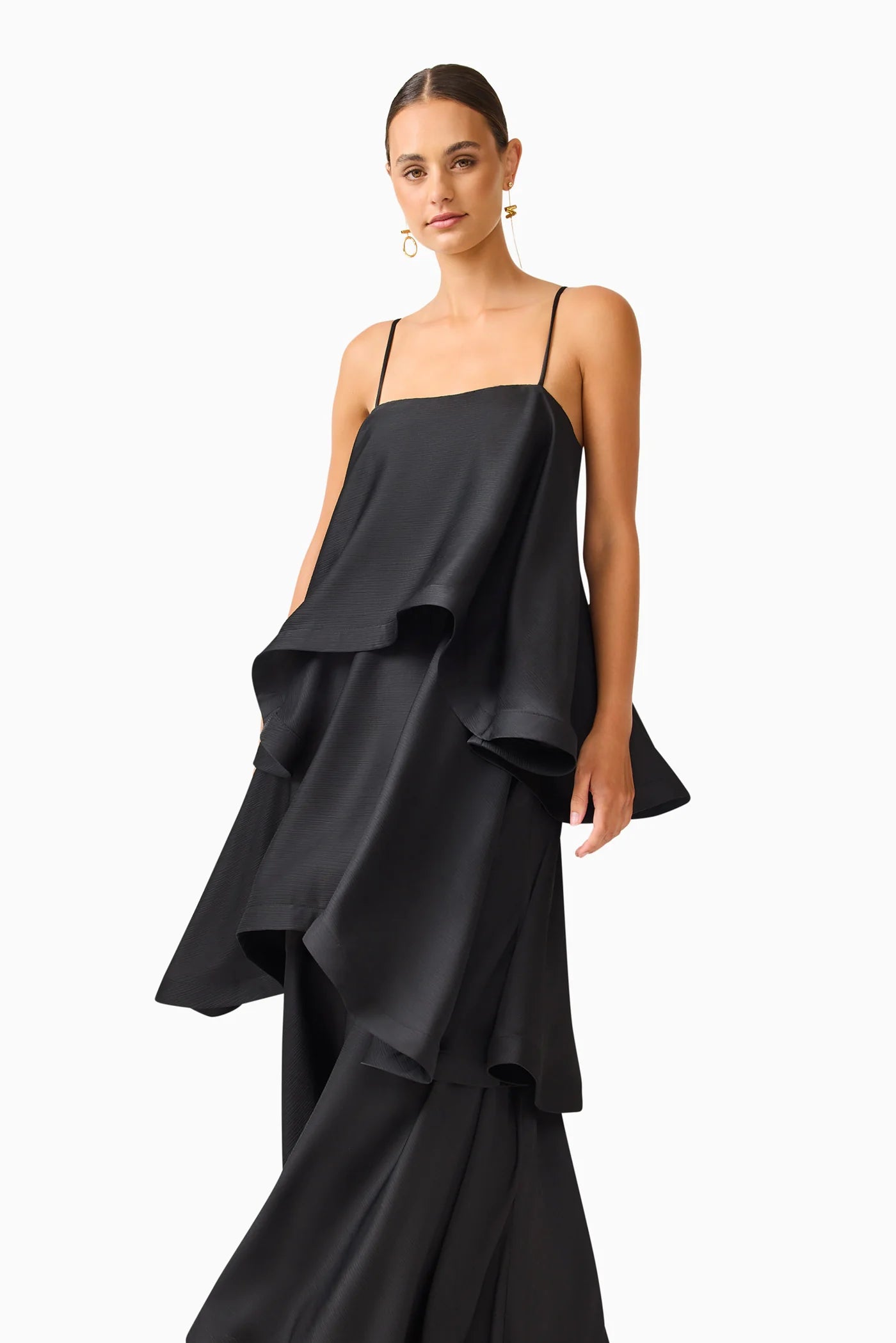 Elliatt - Tilly Tiered Maxi Dress [Black]