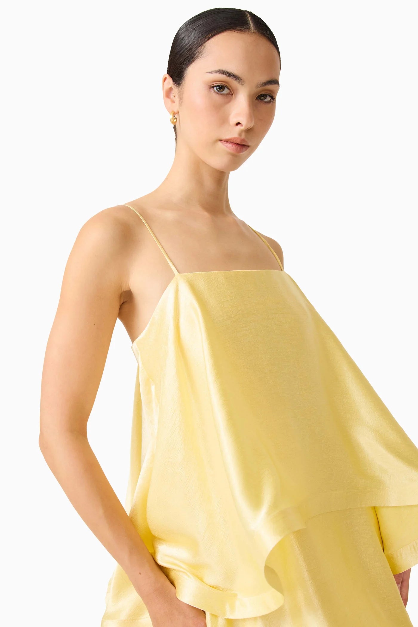 Elliatt - Tilly Tiered Maxi Dress [Butter Yellow]